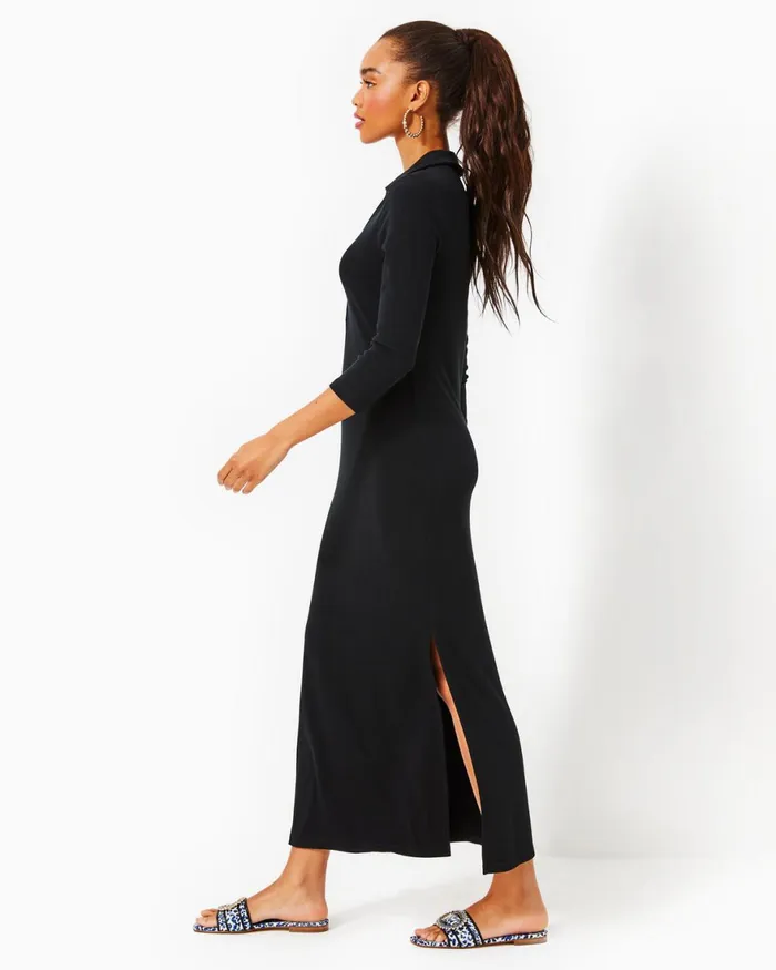 Dresses Women Lilly Pulitzer Penley Midi Set Onyx Calypso Eyelet