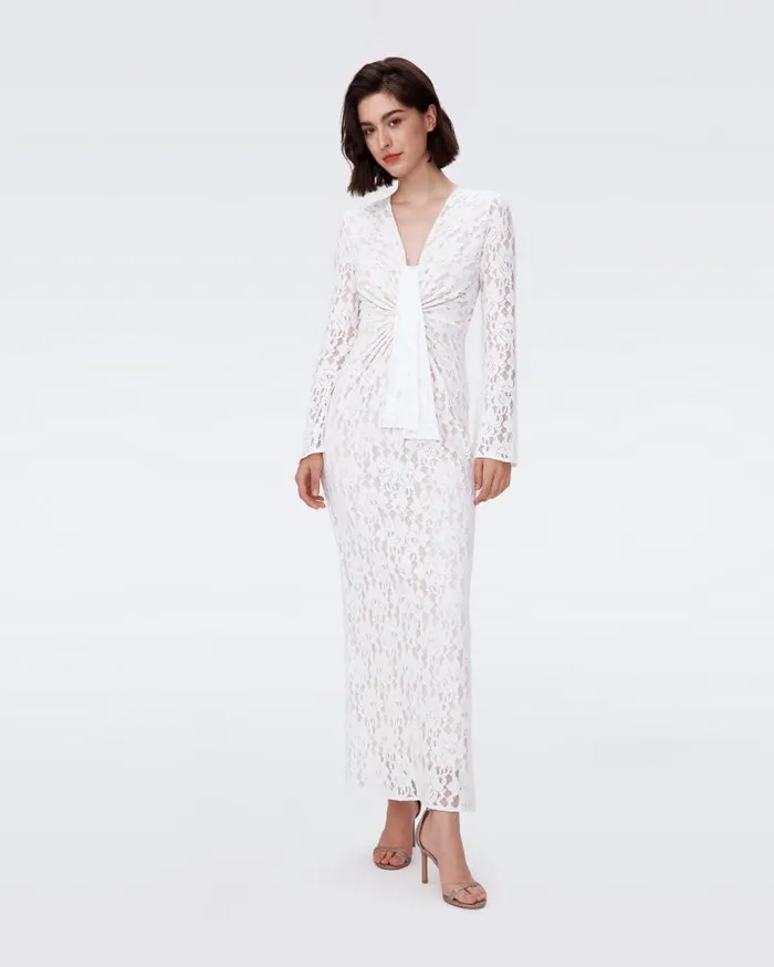 DVF Dresses Women Jobin Dress Ivory