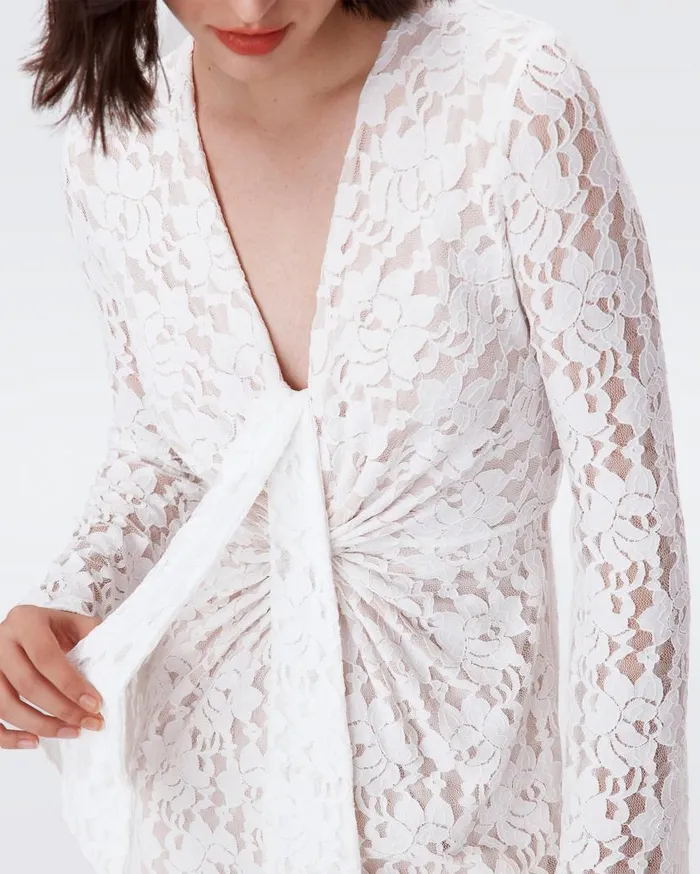 DVF Dresses Women Jobin Dress Ivory
