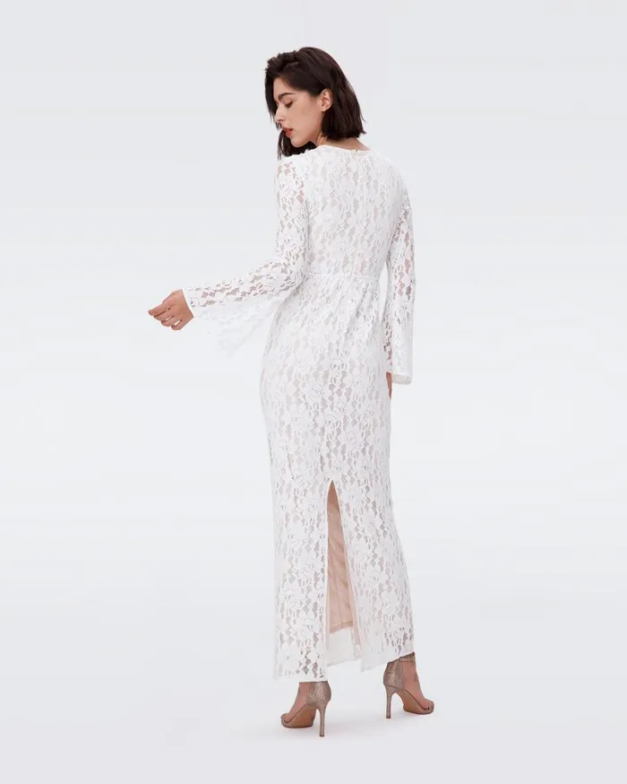 DVF Dresses Women Jobin Dress Ivory