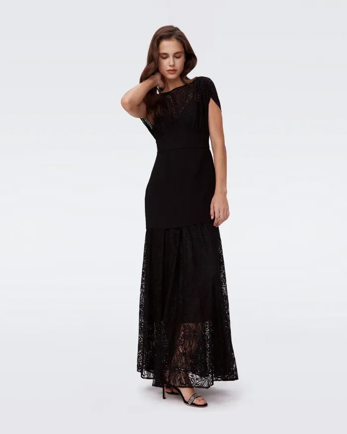DVF Dresses Women Leslie Dress Black
