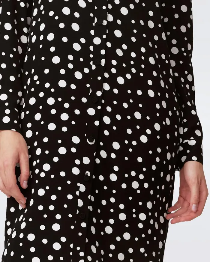 DVF Dresses Women Prita Shirt Dress Spot Light