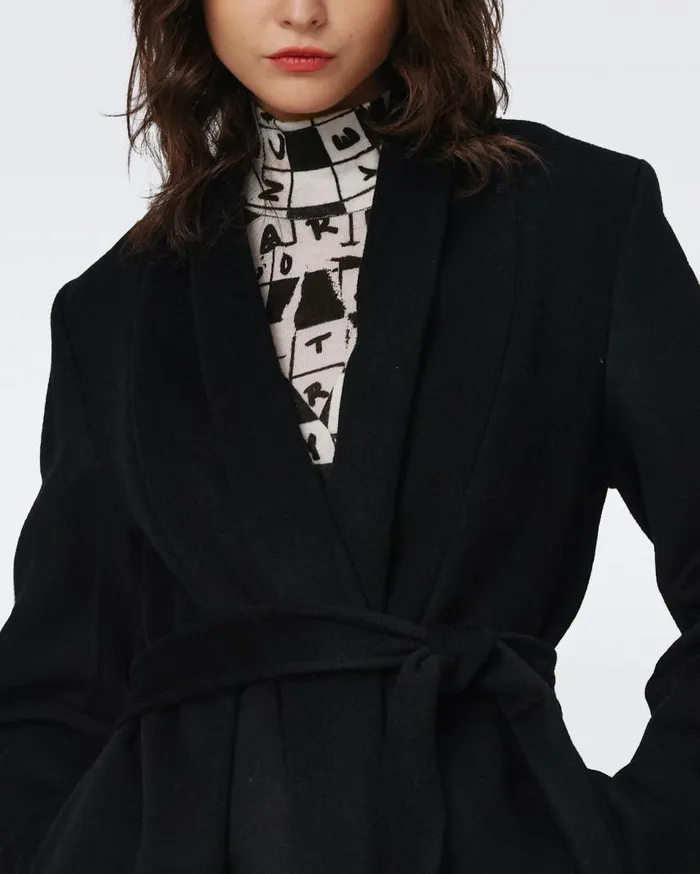 DVF Jackets and Coats Women Bubba Coat Black