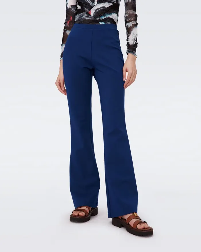 DVF Pants and Shorts Women Gregory Pants Midnight