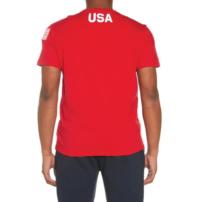 Estessi US TShirt 8211 Red Red MenWomen Kappa TShirts