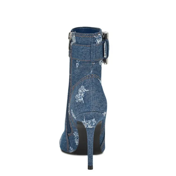 Fabrica Dress Booties Denim Women Nine West Boots and Booties
