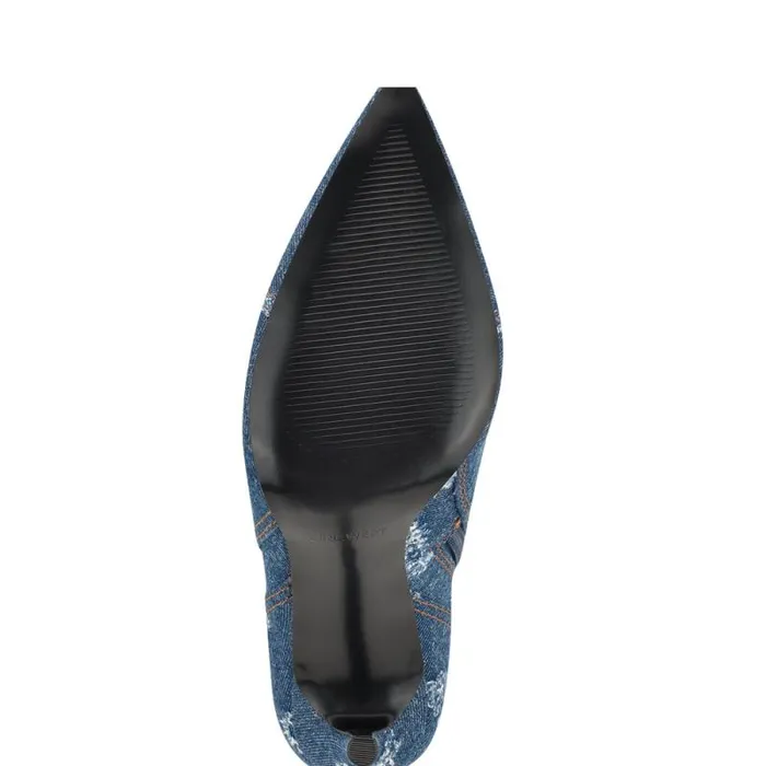 Fabrica Dress Booties Denim Women Nine West Boots and Booties