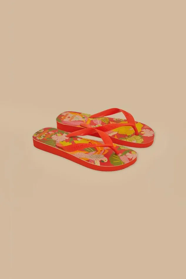 Farm Neon Flor Havaianas Sandals Women FARM Rio Sandals