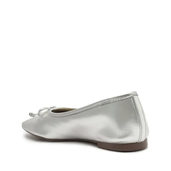 Flats Arissa Silver Schutz Shoes Ballerinas