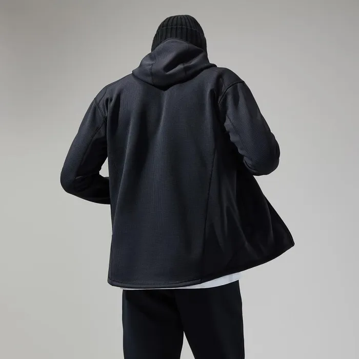 Fleece Men Berghaus Pravitale MTN 20 Hooded Jacket 8211 GreyBlack