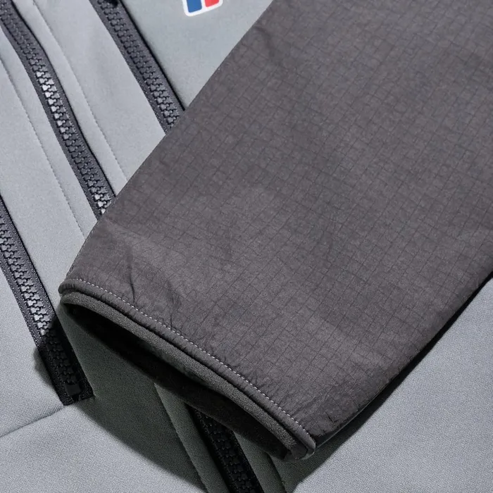 Fleece Men Berghaus Reacon Hooded Jacket 8211 Grey