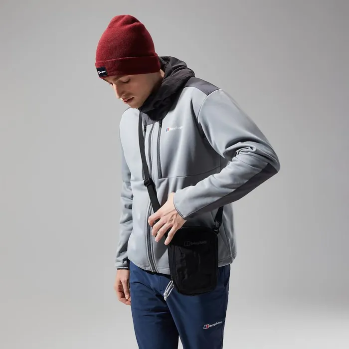 Fleece Men Berghaus Reacon Hooded Jacket 8211 Grey