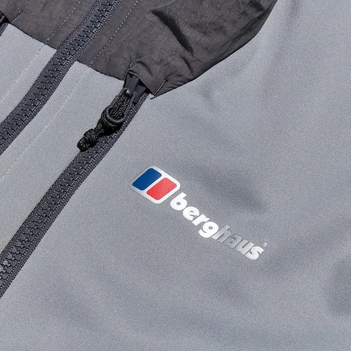 Fleece Men Berghaus Reacon Hooded Jacket 8211 Grey