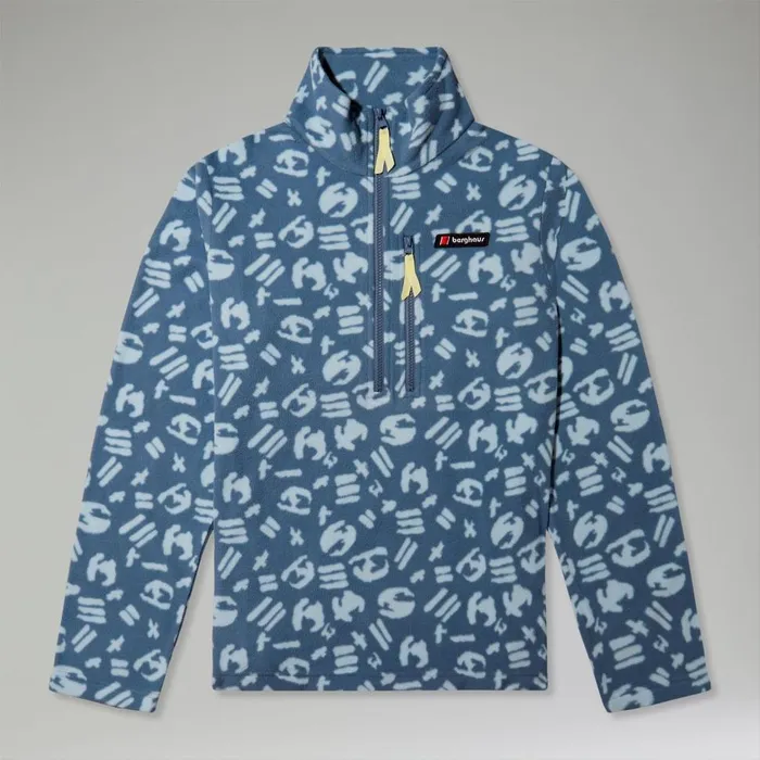 Fleece MenWomen Berghaus Prism Printed Trango Half Zip Fleece Blue Fleece MenWomen Berghaus Prism Printed Trango Half Zip Fleece Blue