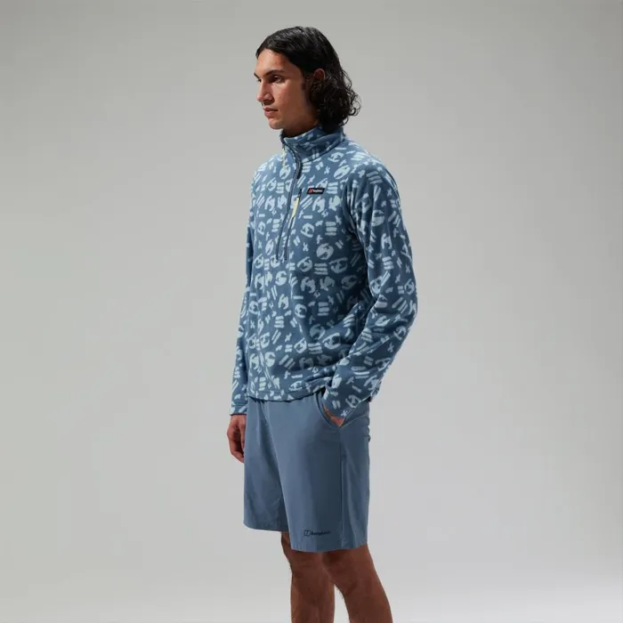 Fleece MenWomen Berghaus Prism Printed Trango Half Zip Fleece Blue Fleece MenWomen Berghaus Prism Printed Trango Half Zip Fleece Blue