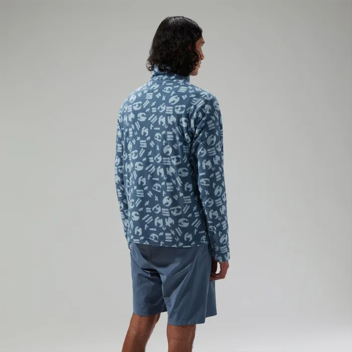 Fleece MenWomen Berghaus Prism Printed Trango Half Zip Fleece Blue Fleece MenWomen Berghaus Prism Printed Trango Half Zip Fleece Blue