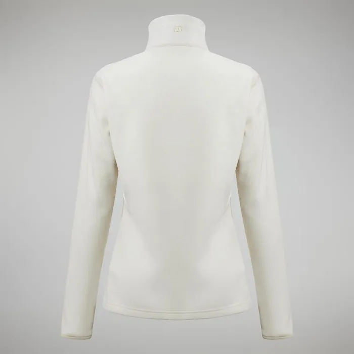 Fleece Women Berghaus Prism 20 Micro Half Zip Fleece 8211 Natural