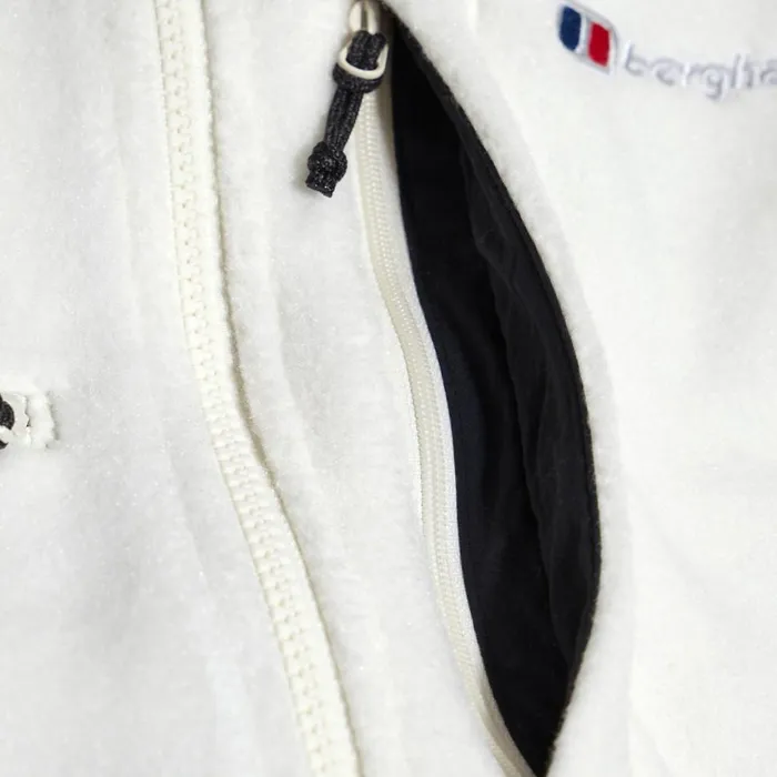 Fleece Women Berghaus Urban Cropped Coord Fleece Jacket 8211 Natural