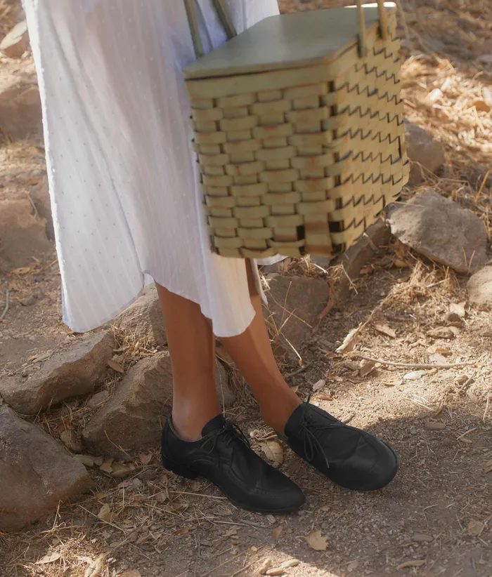 Footwear The Agnes Oxford Noir Leather 8211 Christy Dawn Women Footwear The Agnes Oxford Noir Leather 8211 Christy Dawn Women