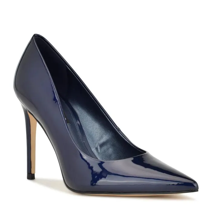 Fresh Pointy Toe Pumps Blue Women Nine West Heels Fresh Pointy Toe Pumps Blue Women Nine West Heels