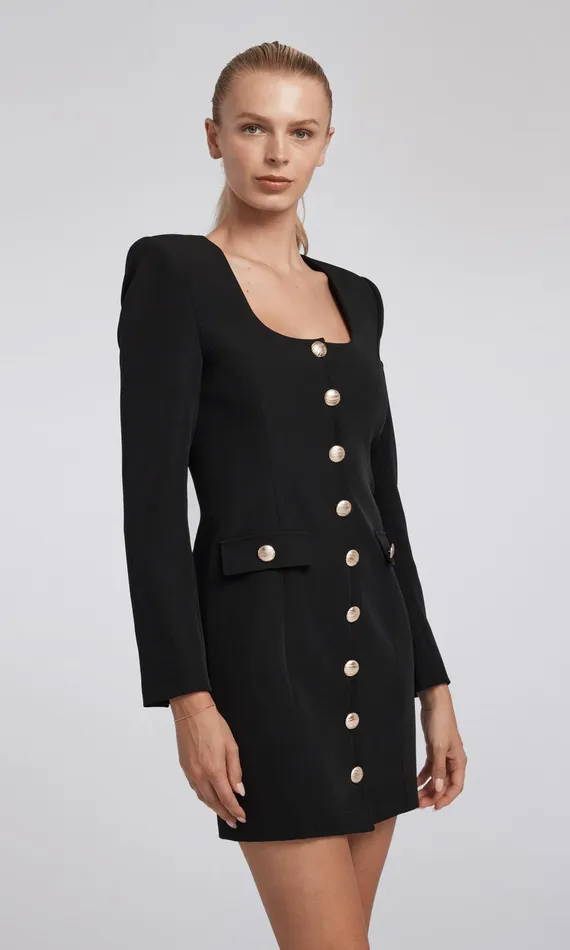 Generation Love Clothing Dresses Mellie Crepe Dress Black 8211 Women