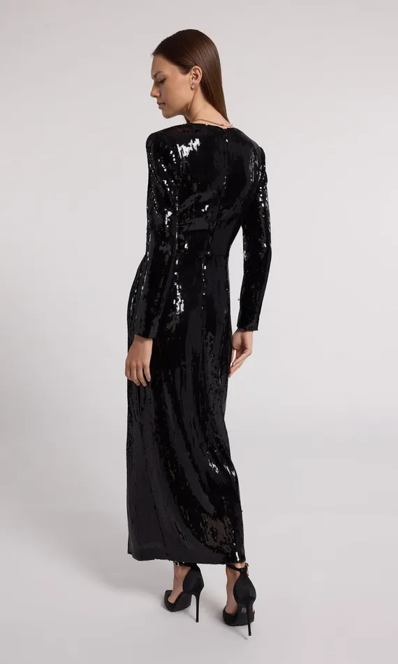 Generation Love Clothing Dresses Silvanna Sequin Dress Black 8211 Women