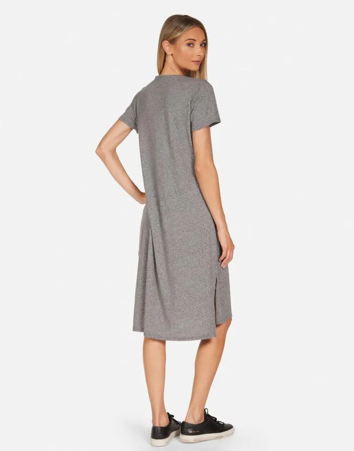 Genesis Crystal Love Butterfly Heather Grey Women Lauren Moshi Dresses