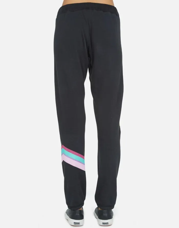 Gia Rainbow Ray Peace Onyx Women Lauren Moshi Long Sweatpants