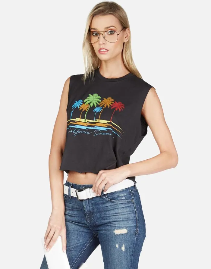 GiGi Cali Dreaming Onyx Women Lauren Moshi Tanks