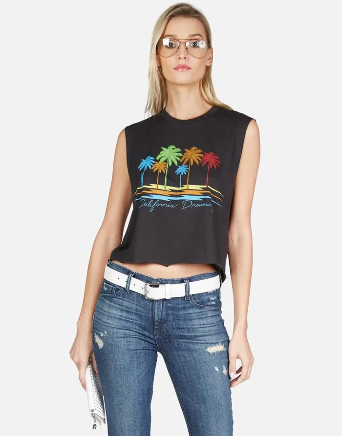 GiGi Cali Dreaming Onyx Women Lauren Moshi Tanks