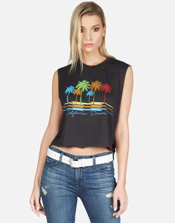 GiGi Cali Dreaming Onyx Women Lauren Moshi Tanks