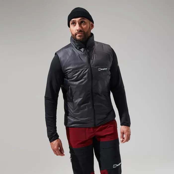 Gilets Men Berghaus MTN Arete LB Synthetic Vest 8211 GreyBlack
