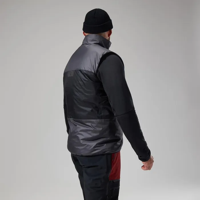 Gilets Men Berghaus MTN Arete LB Synthetic Vest 8211 GreyBlack