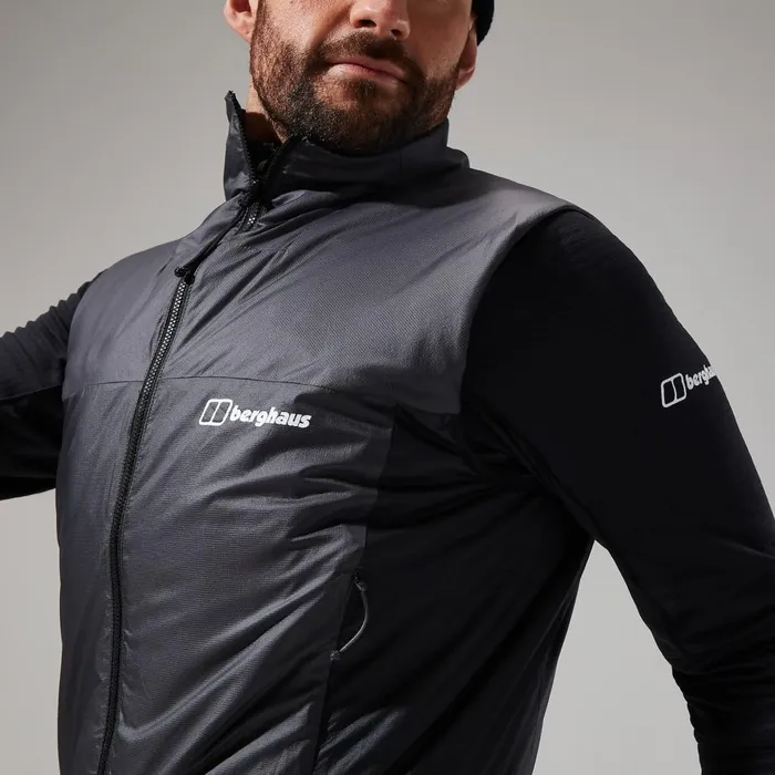 Gilets Men Berghaus MTN Arete LB Synthetic Vest 8211 GreyBlack