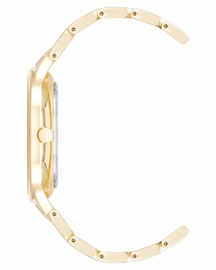 Glitter Ombre Dial Watch Blackgold Women Nine West Straps Glitter Ombre Dial Watch Blackgold Women Nine West Straps