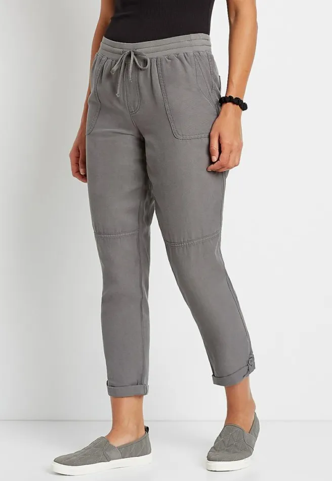 Gray Weekender Pant Women Maurices Bottoms