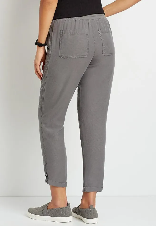 Gray Weekender Pant Women Maurices Bottoms