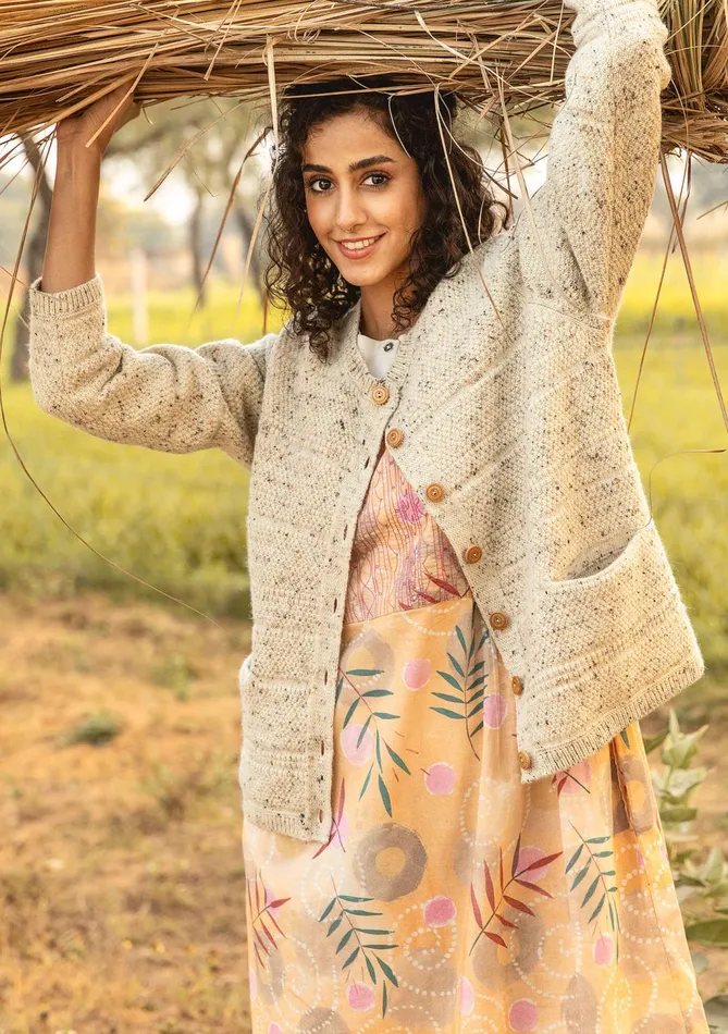Gudrun Sjdn Cardigan In Wool Women Cardigans