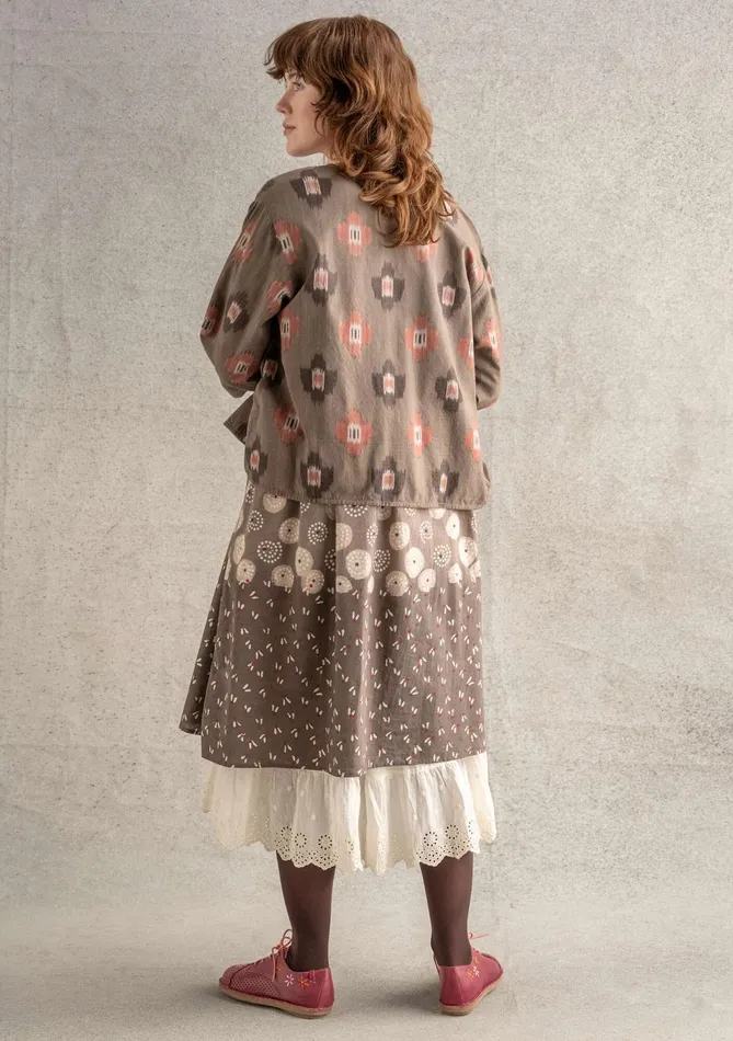 Gudrun Sjdn Harda Woven Indoor Jacket In Cotton Women Coats and Jackets