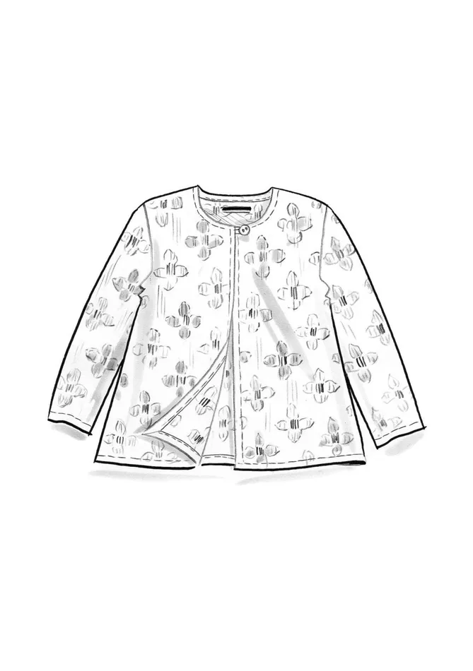 Gudrun Sjdn Harda Woven Indoor Jacket In Cotton Women Coats and Jackets