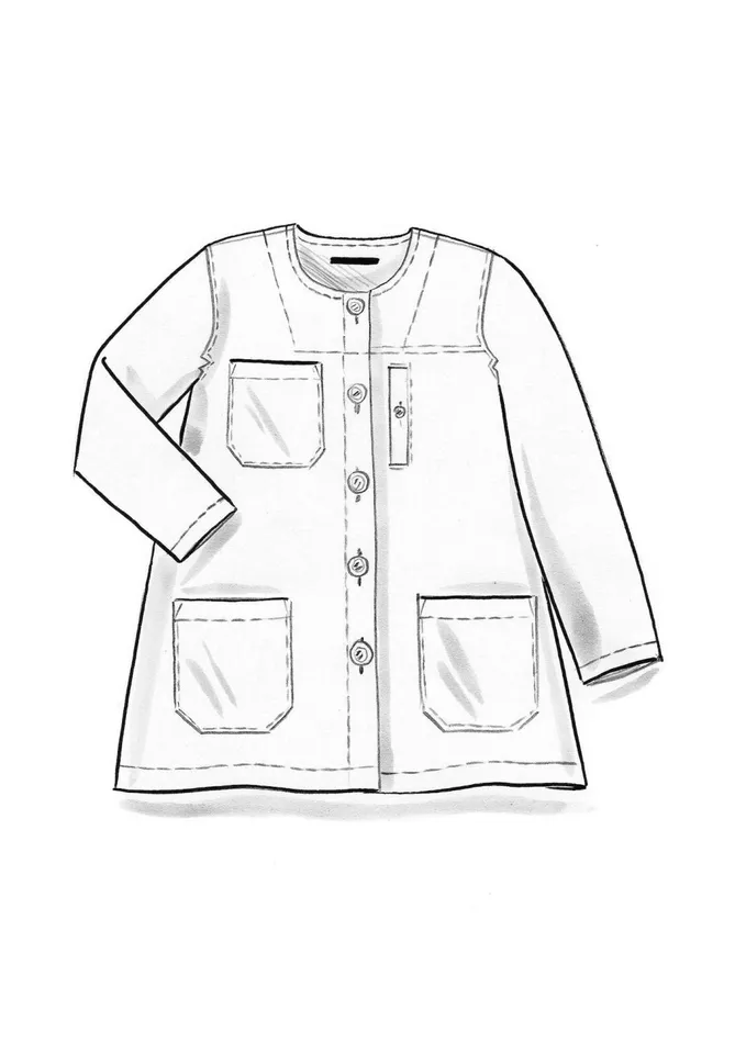 Gudrun Sjdn Jacket In Linen Women Coats and Jackets