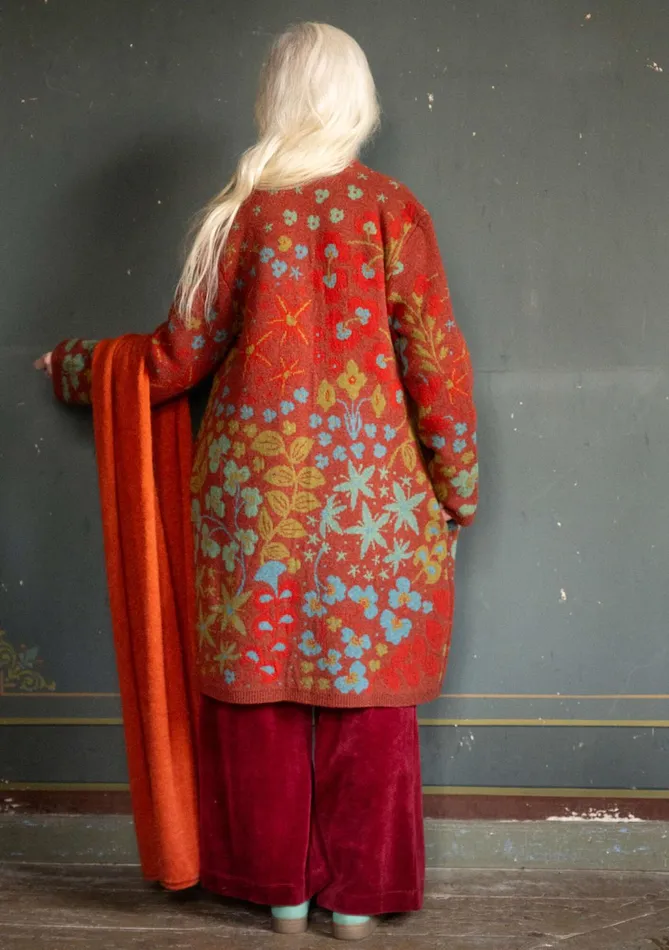 Gudrun Sjdn Saga Cardigan Coat In Recycled Wool Women Coats and Jackets