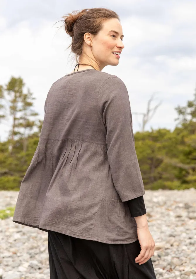 Gudrun Sjdn Samira Blouse In Organic Cotton Women Blouses