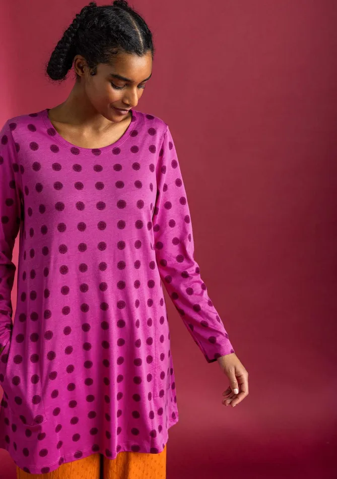 Gudrun Sjdn Tyra Jersey Top In Organic Cotton Women Tunics