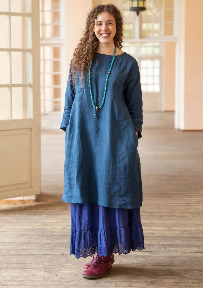 Gudrun Sjdn Woven Linen Dress Women Dresses