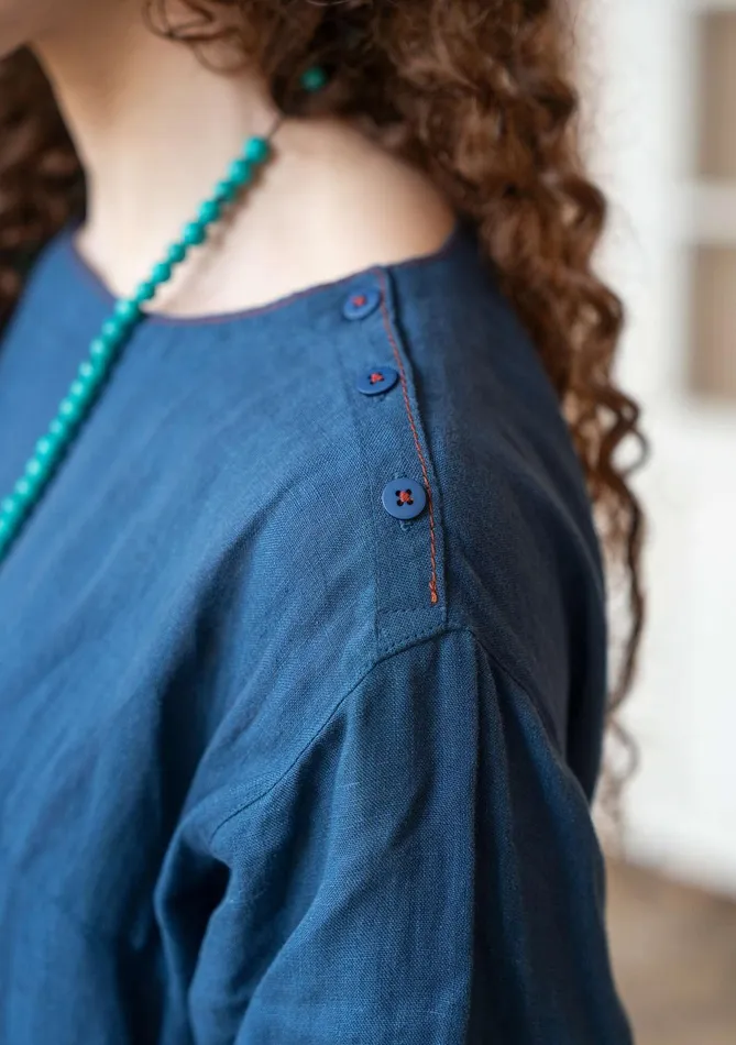 Gudrun Sjdn Woven Linen Dress Women Dresses