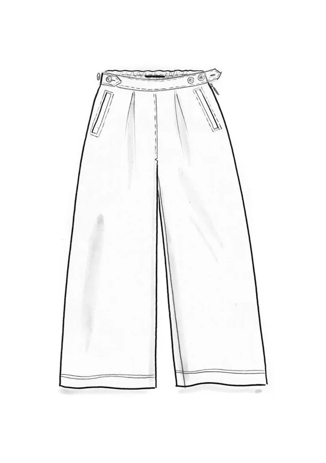Gudrun Sjdn Woven Stina Pants In Organic Cotton Women Pants
