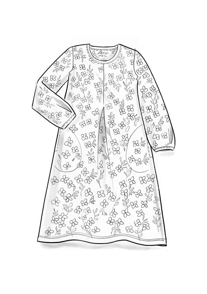 Gudrun Sjdn Ylva Jersey Dress In Organic Cotton Women Dresses