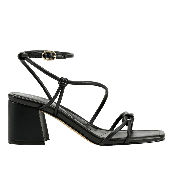Gurion Block Heel Sandal Black Sandals Marc Fisher Women