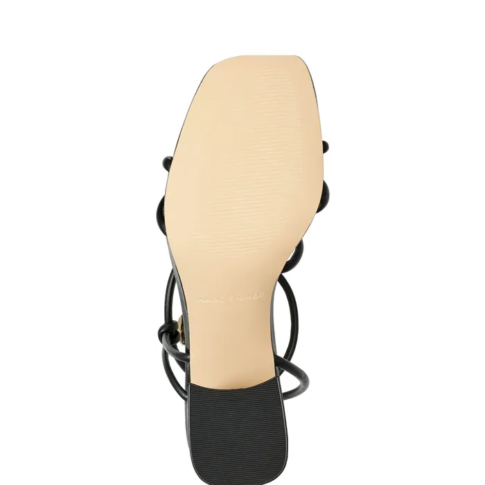 Gurion Block Heel Sandal Black Sandals Marc Fisher Women